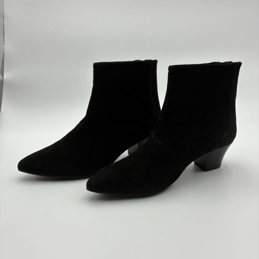Clarks Teresa Boot Black Suede Women’s Size 7.5M